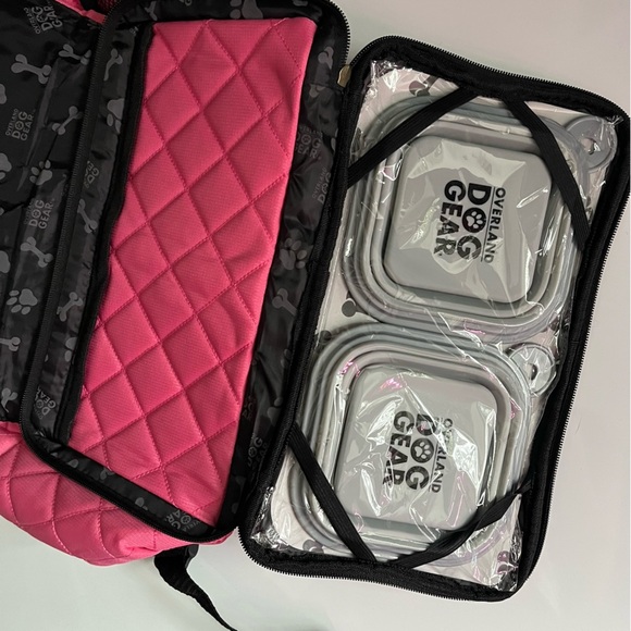 Overland Dog Gear • Pink Quilted Backpack - Picture 6 of 7